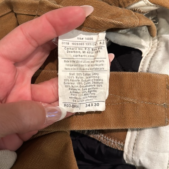 Insulated carhartt coveralls - Picture 7 of 7